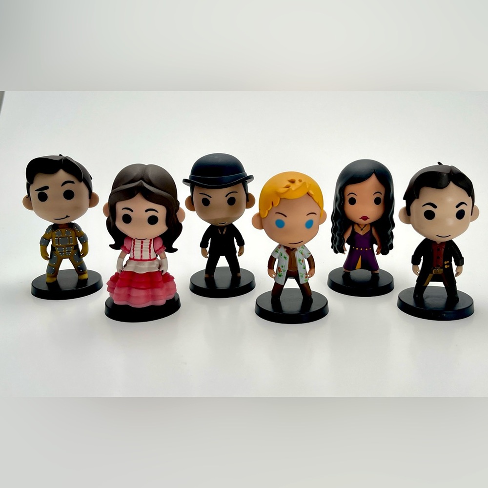 Firefly/Serenity series 2 Q-Bits Figurines x6 including Mal, Kaylee, Wash & more